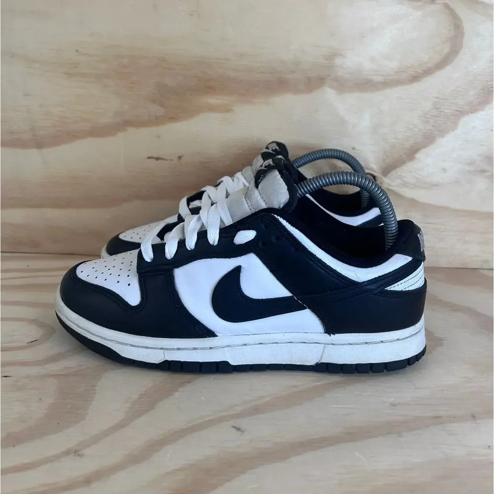 Nike - Dunk Low Retro Panda - Sneakers - Black/White - Big Kids - 6 - DD1391-100
